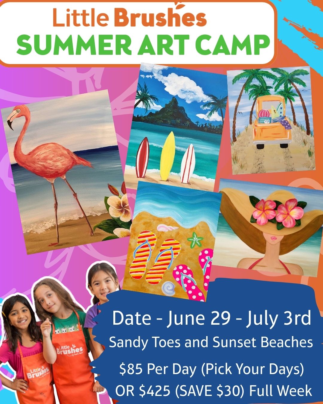 Little Brushes: Summer Camp